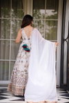 Barkat Georgette Embroidery Work Gown With Dupatta Exporters In India